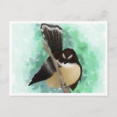 Fantasy Aquarell Digitale Kunst Postkarte (Vorderseite)