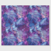 Fantasy Aquarell - Tiefenraumvibe : Geschenkpapier (Flach)