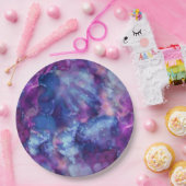 Fantasy Aquarell - Tiefenraumvibe : Pappteller (Party)