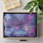 Fantasy Aquarell - Tiefenraumvibe : Seidenpapier (Geschenk)