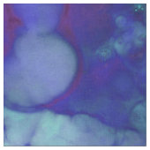 Fantasy Aquarellen in coolen blauen Tönen: Stoff (Nahaufnahme)