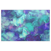 Fantasy Aquarellen in coolen blauen Tönen: Stoff (Fat Quarter (45,7 x 55,9 cm))