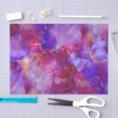 Fantasy Aquarellen, warme Farben: Seidenpapier (Handwerk)