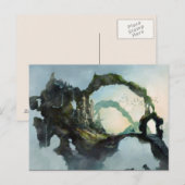 Fantasy Arabian Castle Postcard Postkarte (Vorne/Hinten)