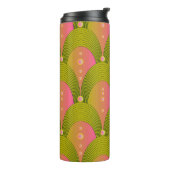 Fantasy Arcs Beads Pink Green Thermosbecher (Nach links gedreht)