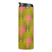 Fantasy Arcs Beads Pink Green Thermosbecher (Nach rechts gedreht)