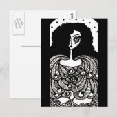 Fantasy Art Angel Postkarte (Vorne/Hinten)