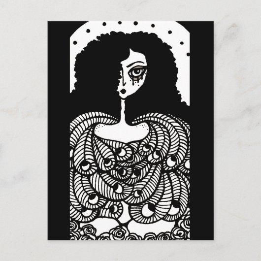 Fantasy Art Angel Postkarte (Vorderseite)