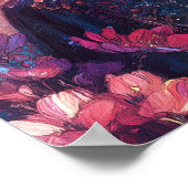 Fantasy Art Black Girl Black Queen Goddess Poster (Ecke)