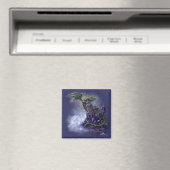 Fantasy Art Crystal Dragon Magnet (In Situ (Geschirrspüler))