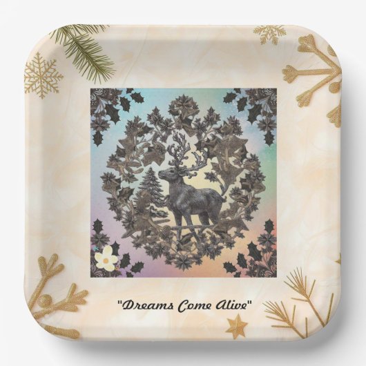 "Fantasy Art Designs" Pappteller (Vorderseite)