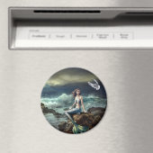 Fantasy Art Fairy Tale Mermaid Magnet (In Situ (Geschirrspüler))