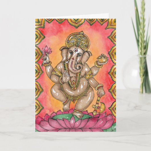 Fantasy Art Grußkarte Karte (Vorderseite)