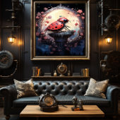 🐞 Fantasy Art Ladybug Delight No. 1 Poster