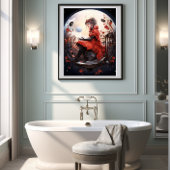 🌟 Fantasy Art Ladybug Delight 🦋 No. 5 Poster