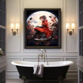 🌟 Fantasy Art Ladybug Delight 🦋 No. 5 Poster