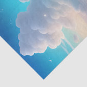 Fantasy Art Peacock Tissue Paper of Decoupage Seidenpapier (Detail)