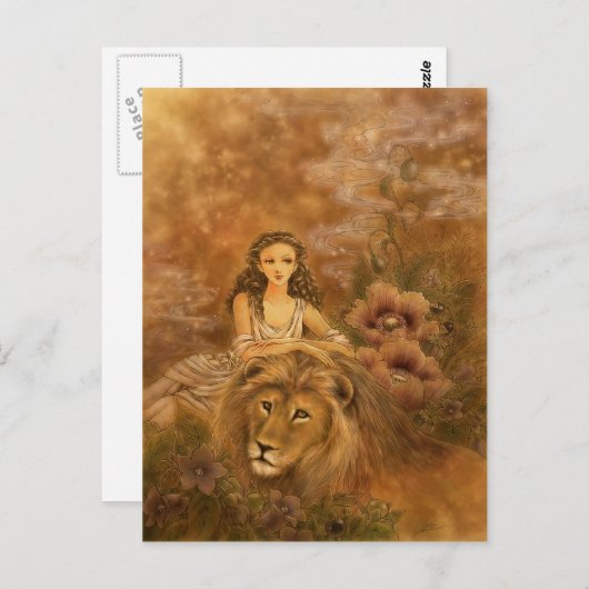 Fantasy Art Postcard - Circe Postkarte (Vorne/Hinten)