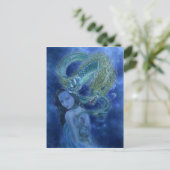 Fantasy Art Postcard - Dragon Lore Postkarte (Stehend Vorderseite)