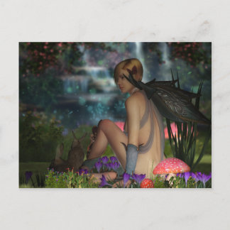 Fantasy Art Postcard - Fairy Postcard, Fay Postkarte