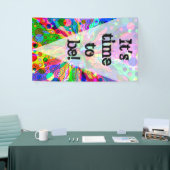 Fantasy Art skizzieren - Abstrakt Neon Shift 1 Banner (Messeveranstaltung)