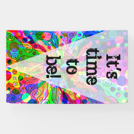 Fantasy Art skizzieren - Abstrakt Neon Shift 1 Banner (Horizontal)