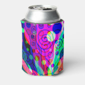 Fantasy Art skizzieren - Abstrakt Neon Shift 1 Dosenkühler (Kanne Rückseite)