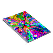 Fantasy Art skizzieren - Abstrakt Neon Shift 1 Notizblock (Rechte Seite)