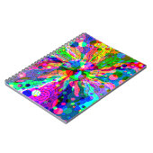 Fantasy Art skizzieren - Abstrakt Neon Shift 1 Notizblock (Linke Seite)