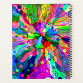 Fantasy Art skizzieren - Abstrakt Neon Shift 1 Planer (Rückseite)