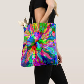 Fantasy Art skizzieren - Abstrakt Neon Shift 1 Tasche (Von Nahem)
