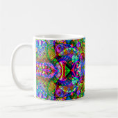 Fantasy Art skizzieren - Abstrakt Neon Shift 3 Kaffeetasse (Links)
