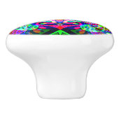 Fantasy Art skizzieren - Abstrakt Neon Shift 3 Keramikknauf (Seitenansicht)