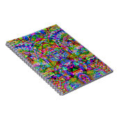 Fantasy Art skizzieren - Abstrakt Neon Shift 3 Notizblock (Rechte Seite)