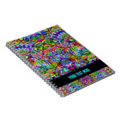 Fantasy Art skizzieren - Abstrakt Neon Shift 3 Notizblock (Rechte Seite)