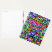 Fantasy Art skizzieren - Abstrakt Neon Shift 3 Planer (Anzeige)