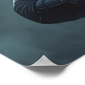 Fantasy Art: “The Whisperer of Arcane Shadows” Poster (Ecke)