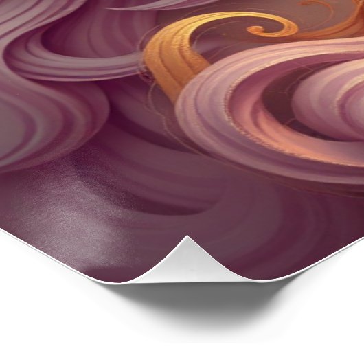 Fantasy Art Unicorn Poster (Ecke)