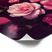 Fantasy Art Unicorn Poster (Ecke)