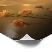 Fantasy Art Unicorn Poster (Ecke)