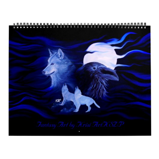 Fantasy Art von Krisi ArtKSZP Kalender (Titelbild)