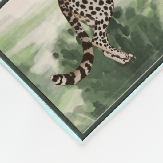 Fantasy Artwork von Kaiya Wells Fleece Blanket (Ecke)