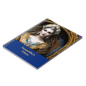 Fantasy Barock Queen Notizblock (Linke Seite)