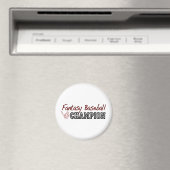 Fantasy Baseball Champion Magnet (In Situ (Geschirrspüler))
