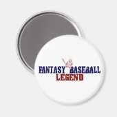 Fantasy Baseball Legend (2009) Magnet (Vorderseite/Rückseite)