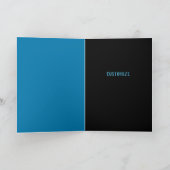 Fantasy Bassed Electric Bass Gitarre Blank Karte (Innenseite)