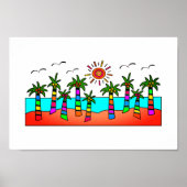 Fantasy Beach Poster (Vorne)