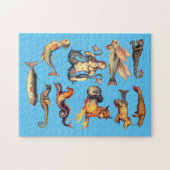 Fantasy Beasts Sea Creatures Monster Art Puzzle (Horizontal)