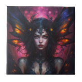 Fantasy Beautiful Blume Pixie Fairy Princess Fliese (Vorderseite)