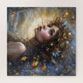 Fantasy Beautiful Butterfly Fairy Puzzle (Horizontal)